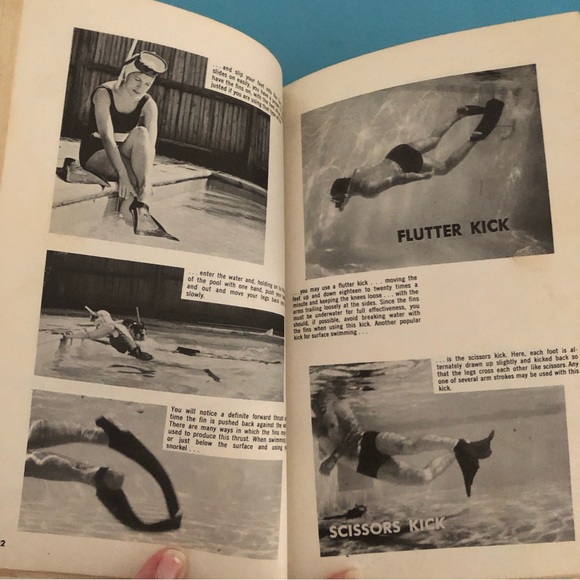 Vintage Skin & Scuba Diving Book from the Athletic Institute Series - hardcover - Picture 6 of 9